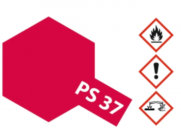 300086037 Lexanfarbe PS-37/Spray Translucent Rot